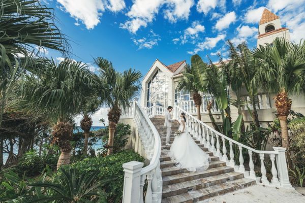 ザ・シーサイドガーデン ラグーン大聖堂　byワタベウェディング