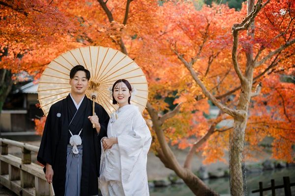 cheerful wedding