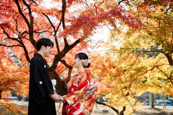cheerful wedding