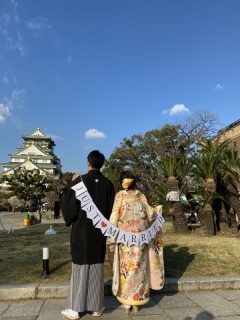 ONE PHOTOWEDDING OSAKA-JO_アドバイス写真