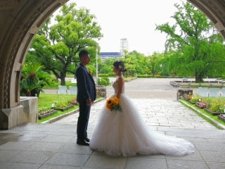 ONE PHOTOWEDDING OSAKA-JO_アドバイス写真