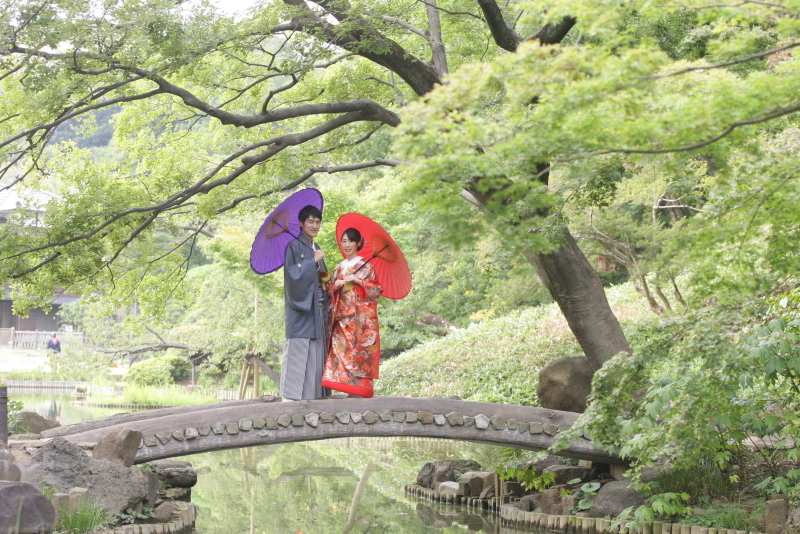 和装で選べる有名庭園での本格的な撮影が可能！_13380_投稿写真_1