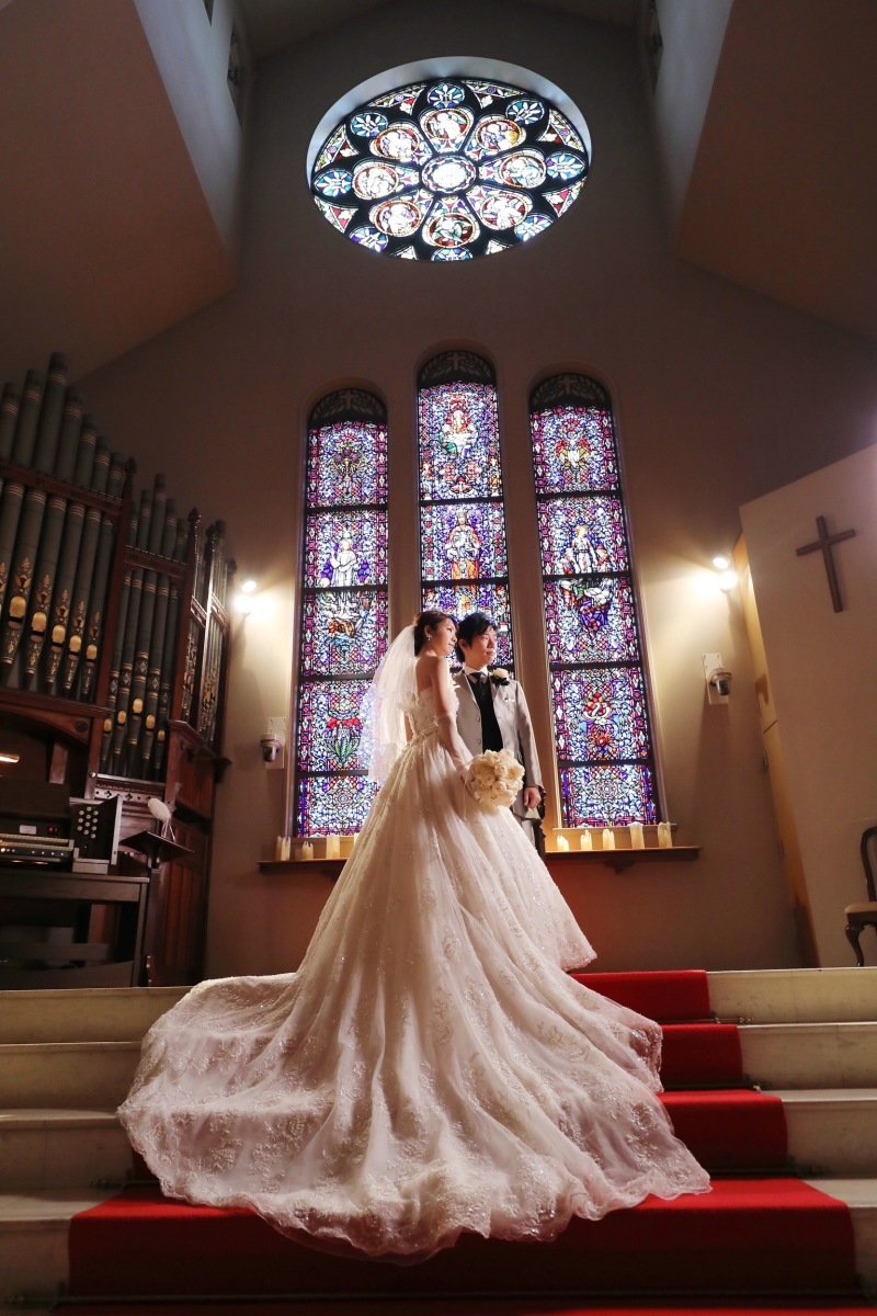 素敵な教会で撮影してもらい、素敵な結婚の想い出になりました◎_13998_投稿写真_1
