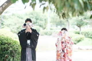 ONE PHOTOWEDDING OSAKA-JO_アドバイス写真