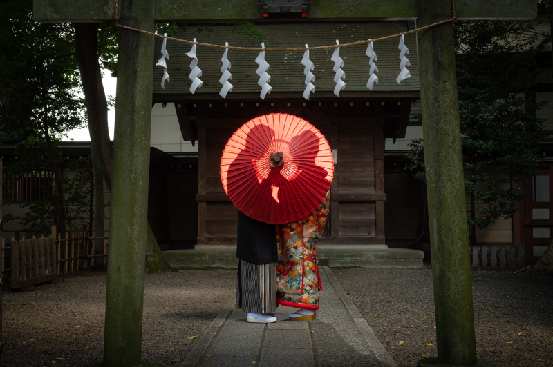 東京和装結婚写真【大國魂神社結婚式場】_投稿写真