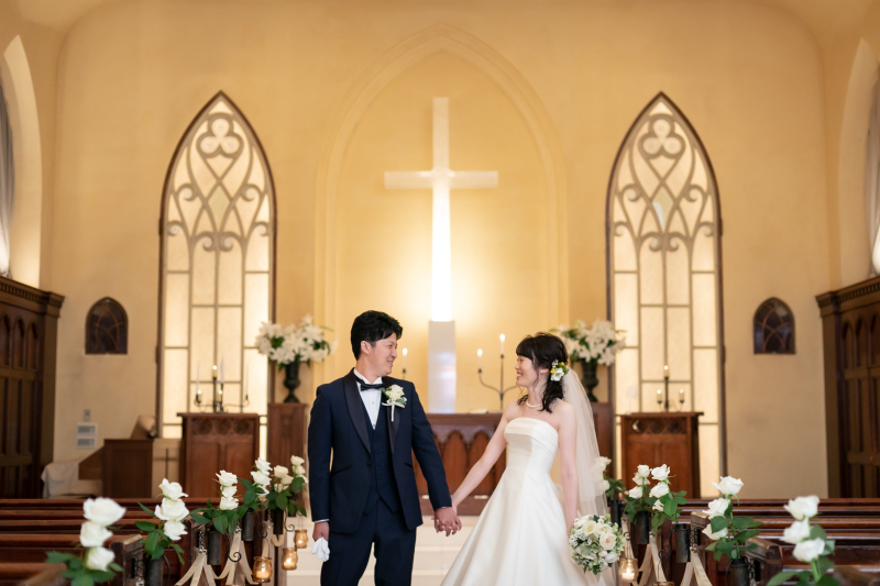 あたたかい雰囲気のチャペルで笑顔あふれる記念撮影！_18363_投稿写真_1
