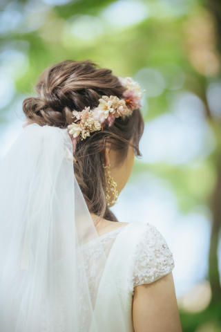 ウエディングドレス クロエ_アドバイス写真