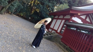 東京和装結婚写真【大國魂神社結婚式場】_アドバイス写真