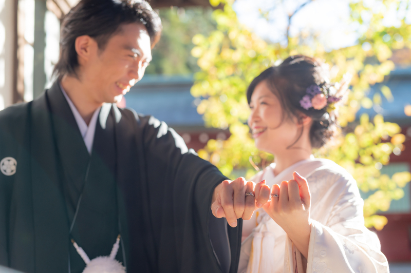 東京和装結婚写真【大國魂神社結婚式場】_投稿写真