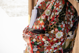 東京和装結婚写真【大國魂神社結婚式場】_アドバイス写真