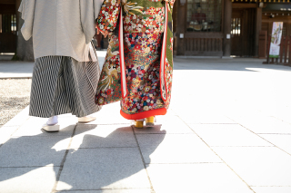 東京和装結婚写真【大國魂神社結婚式場】_アドバイス写真
