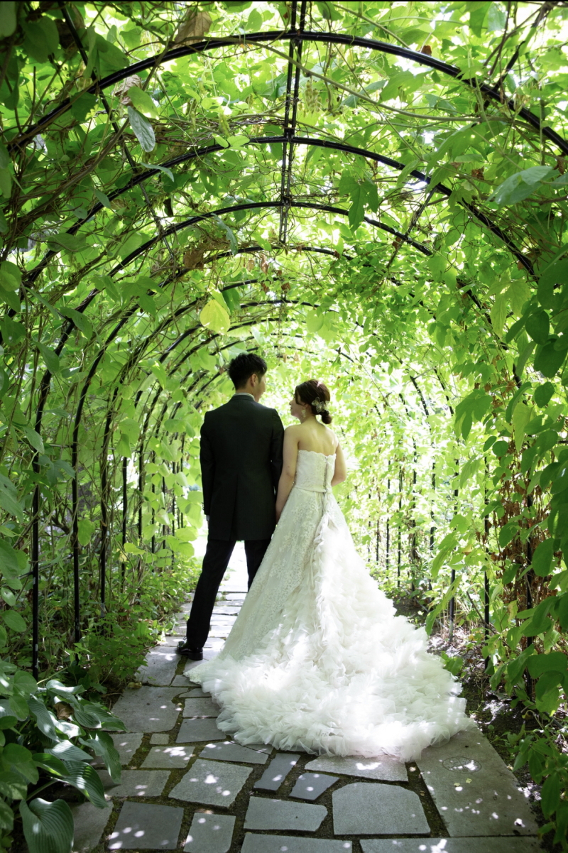 ガーデンでの撮影で天気も良く素敵に撮影していただきました_21174_投稿写真_1