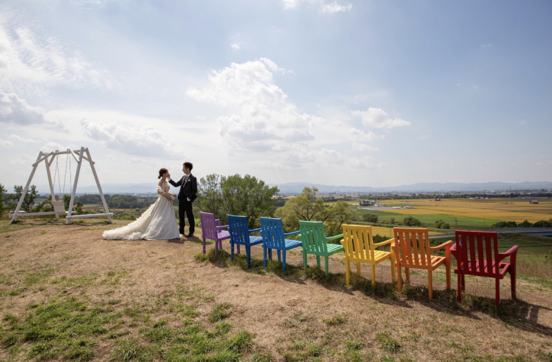 ガーデンでの撮影で天気も良く素敵に撮影していただきました_21174_投稿写真_3