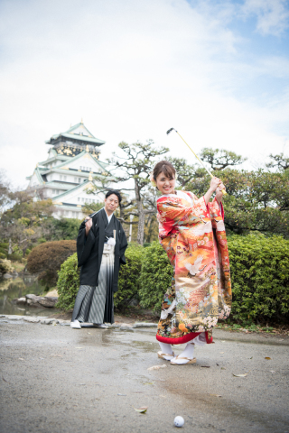 ONE PHOTOWEDDING OSAKA-JO_アドバイス写真