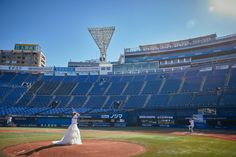 プロ野球ファンには夢のような時間を過ごせる前撮りです_23784_投稿写真_1