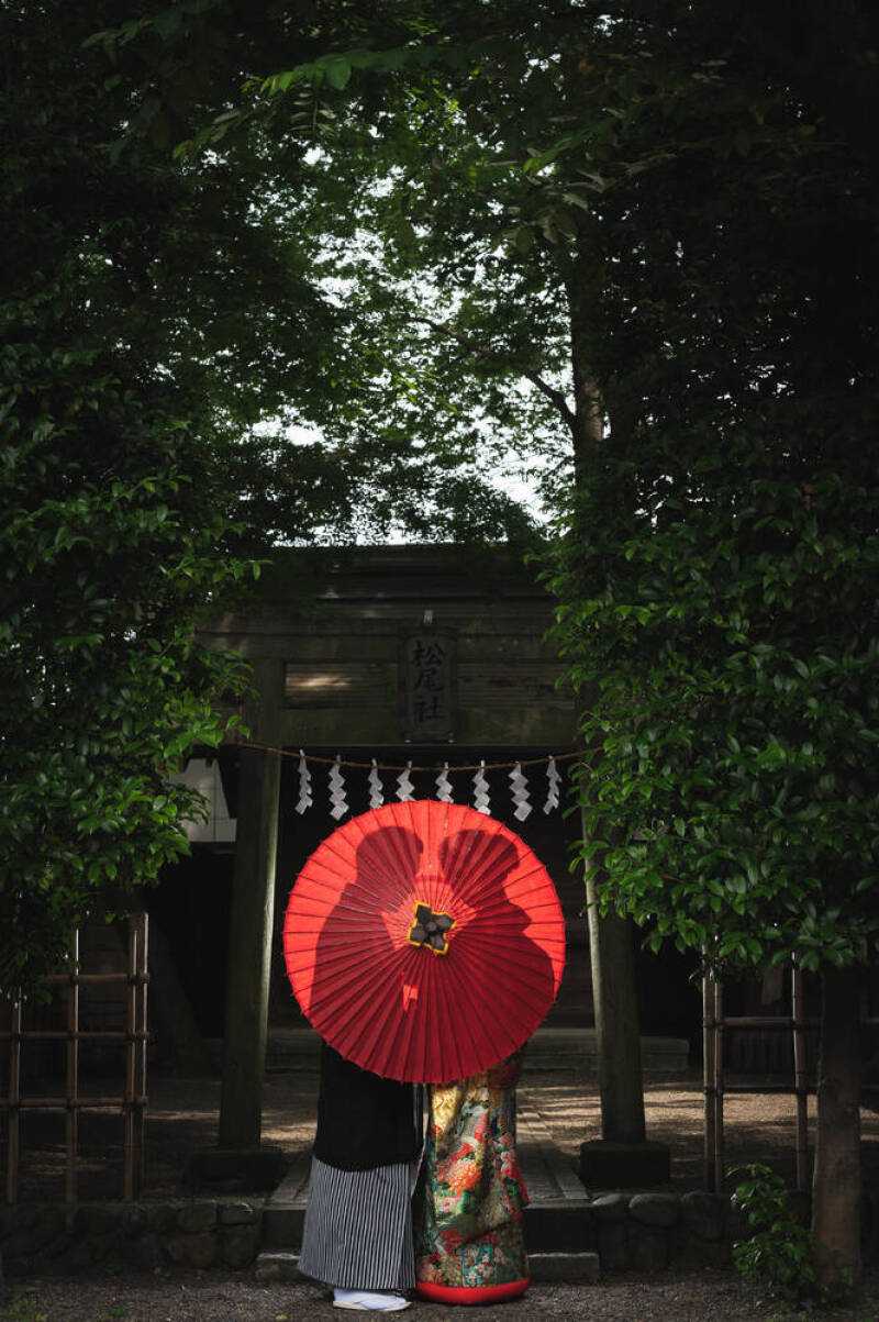 東京和装結婚写真【大國魂神社結婚式場】_投稿写真