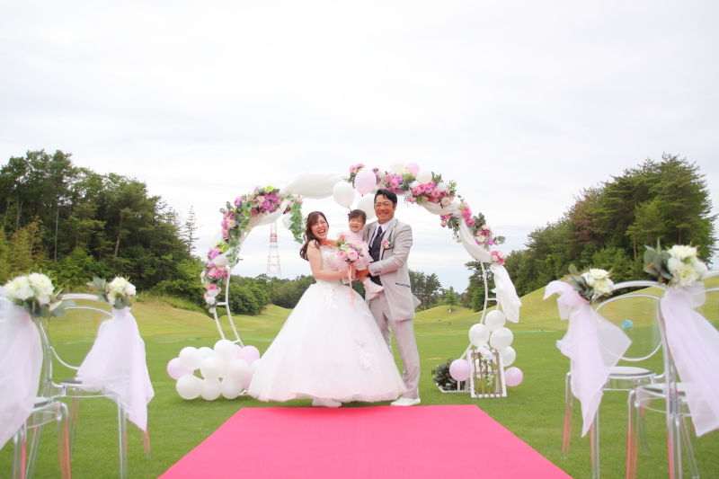 ゴルフ場の大自然の中でドローン撮影や気球もあり素敵な撮影時間_24411_投稿写真_3