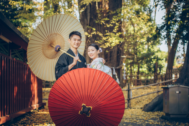 東京和装結婚写真【大國魂神社結婚式場】_投稿写真