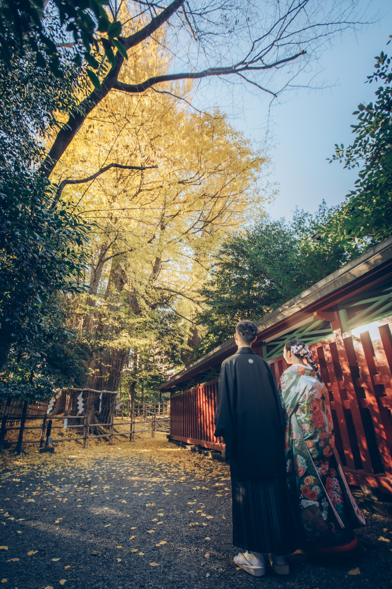 東京和装結婚写真【大國魂神社結婚式場】_投稿写真