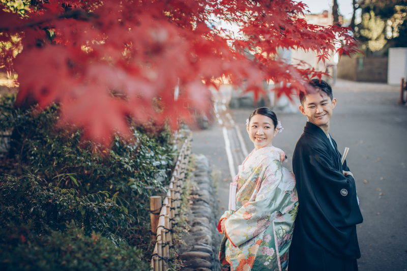 東京和装結婚写真【大國魂神社結婚式場】_投稿写真