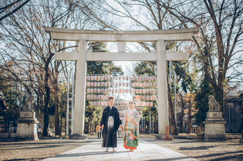 東京和装結婚写真【大國魂神社結婚式場】_投稿写真