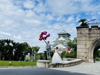 ONE PHOTOWEDDING OSAKA-JO_アドバイス写真
