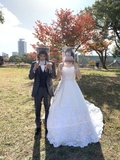 ONE PHOTOWEDDING OSAKA-JO_アドバイス写真