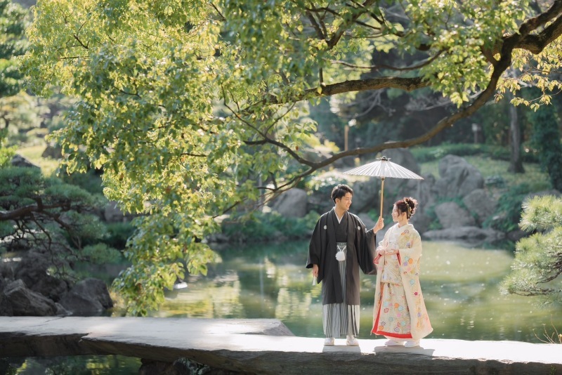 和装での庭園撮影やナイト撮影が素敵です_28970_投稿写真_1