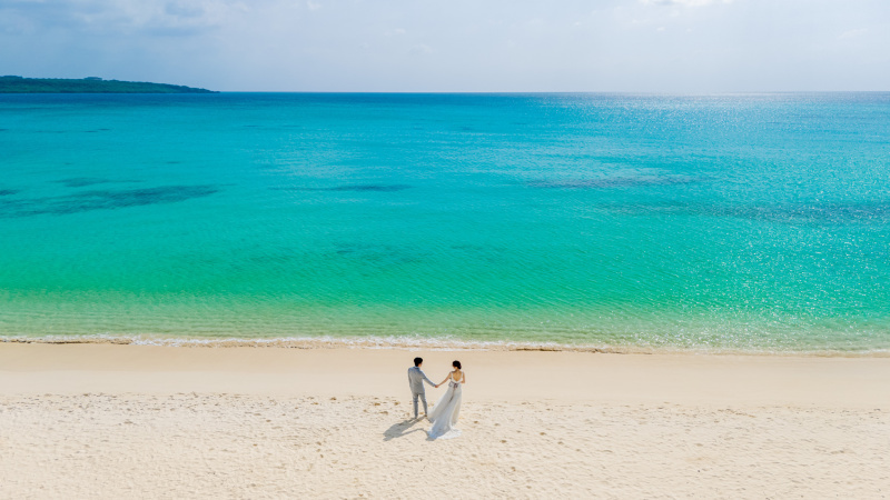 【ドローン撮影は必須！】最高のビーチ撮影が叶いました！_40798_投稿写真_2