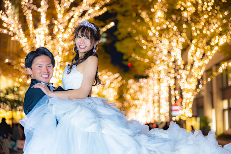 東京駅&丸の内イルミネーションを満喫するコスパ最強前撮り！_32833_投稿写真_3