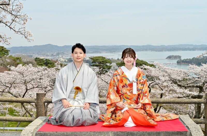 和装にぴったりの景色で撮影！天気も桜もバッチリ仕上がりも◎_31192_投稿写真_2