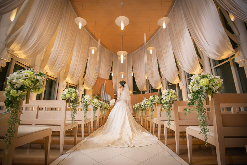 【コスパ最強】ホワイト基調の綺麗なチャペルで自由な撮影_31466_投稿写真_1