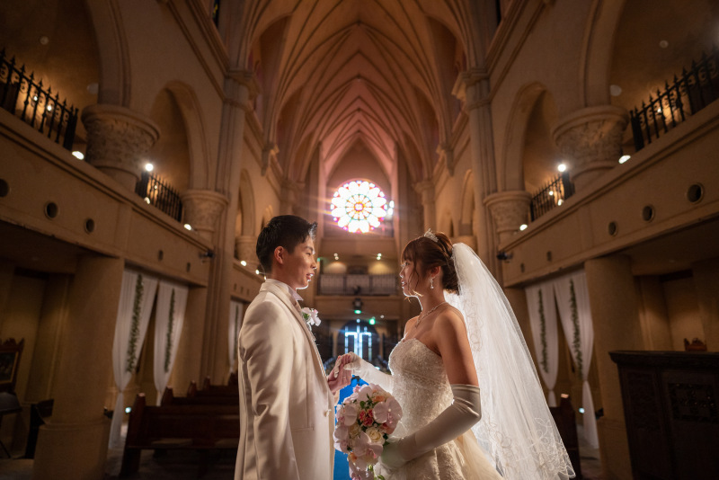 【理想のウェディングが叶う】大聖堂で2人だけの特別な時間_32108_投稿写真_3