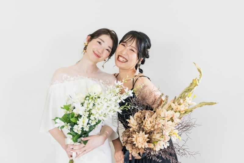 友達と一緒の前撮りもできる！オシャレでナチュラルな写真が◎_33541_投稿写真_1