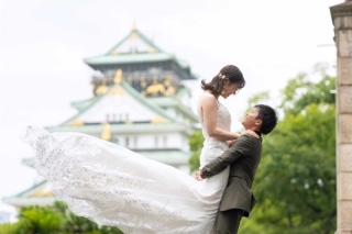 ONE PHOTOWEDDING OSAKA-JO_アドバイス写真