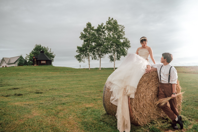 【カントリープラン】雨のラベンダー畑で撮る幻想的な前撮り_34508_投稿写真_2