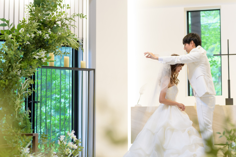 家族を呼んで本当に挙式をしているかのような写真が撮れます！_35408_投稿写真_1