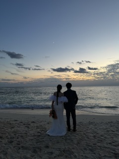SEA SIDE WEDDING_アドバイス写真