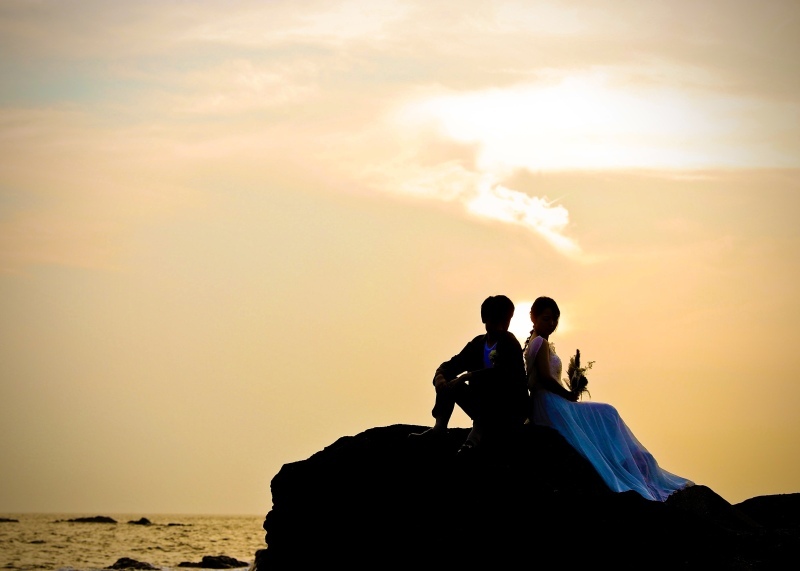 夕暮れの海でキレイ写真が撮れる_36133_投稿写真_1