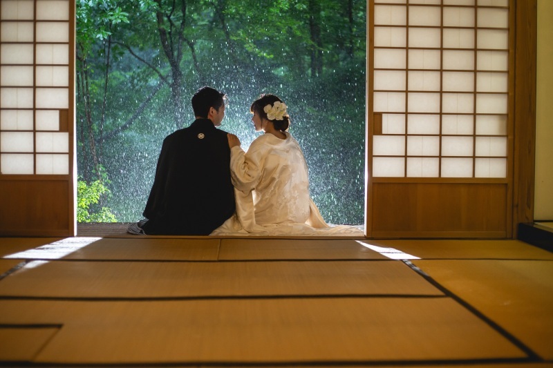 和装にぴったりの庭園撮影が可能！雨でも超絶素敵なお写真に♡_37169_投稿写真_3