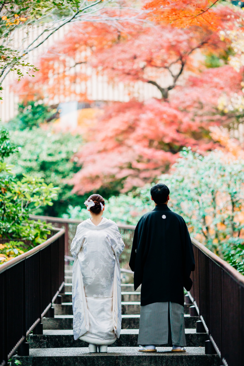 椿山荘の紅葉と和装_38097_投稿写真_1