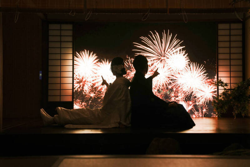 和装にぴったりの屋内庭園_38907_投稿写真_1