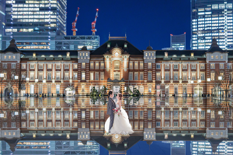 東京駅イルミネーション前撮り_40460_投稿写真_2