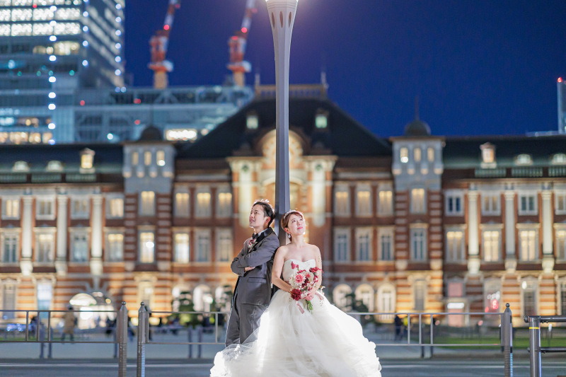 東京駅イルミネーション前撮り_40460_投稿写真_1