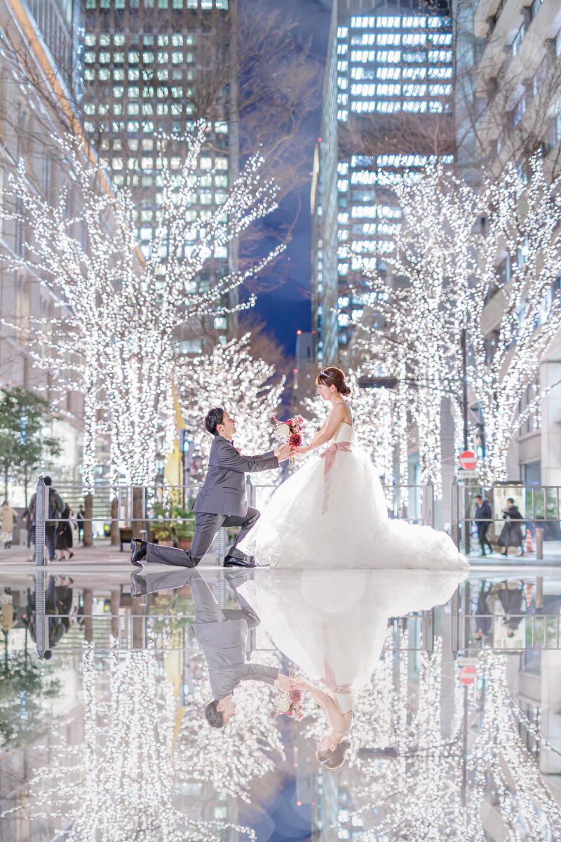 東京駅イルミネーション前撮り_40460_投稿写真_3