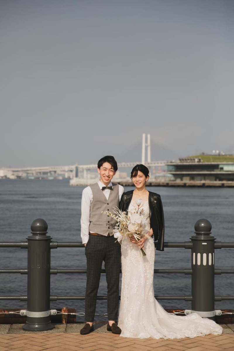 横浜ロケ&おしゃれなスタジオで自然体なウエディングフォト_39500_投稿写真_2