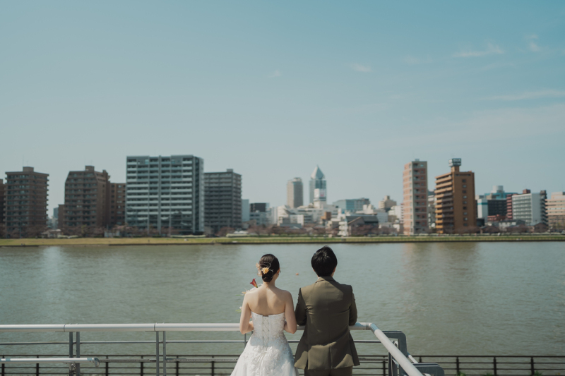 天気のいい日は外での撮影が可能です！春の時期には桜と撮れます_41743_投稿写真_1