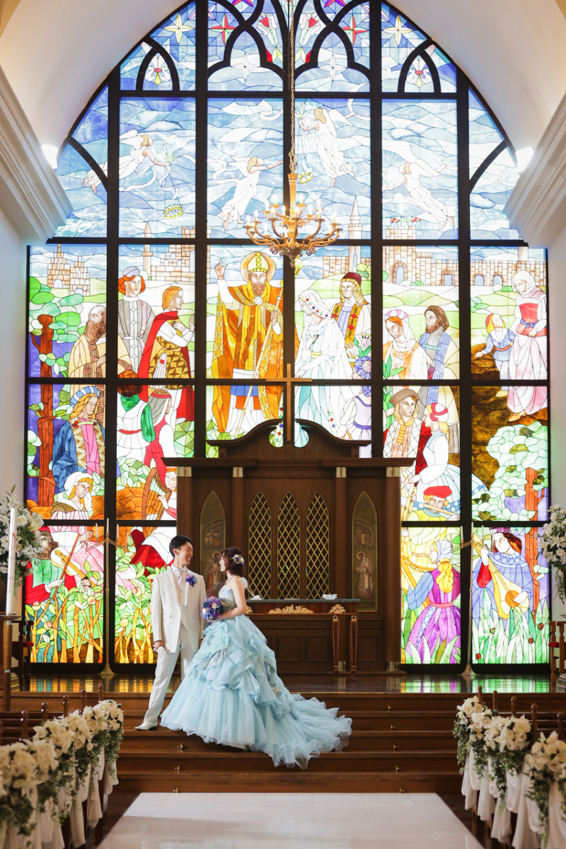 圧巻のステンドグラスで本格的な撮影が可能です！_40077_投稿写真_1