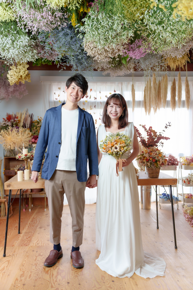 素敵なドライフラワーとともにセルフフォト撮影_44621_投稿写真_1