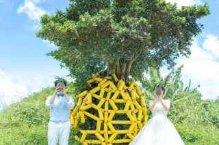 BlueSoda石垣島/宮古島クラフトフォトウェディング_アドバイス写真